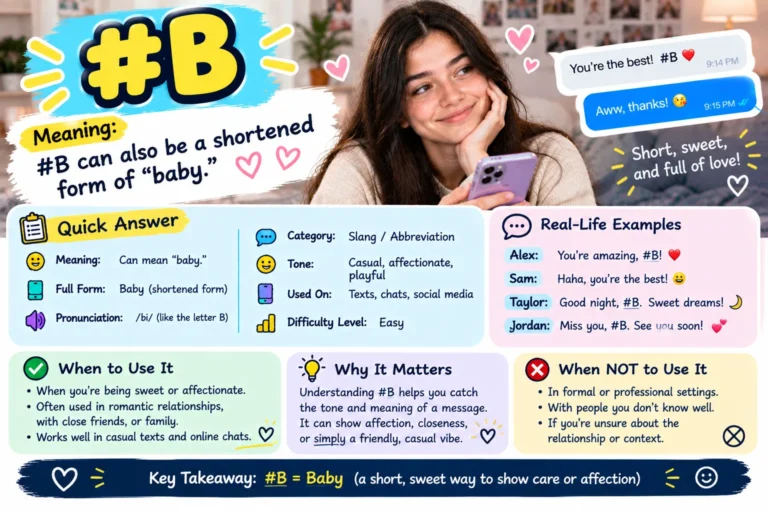 B