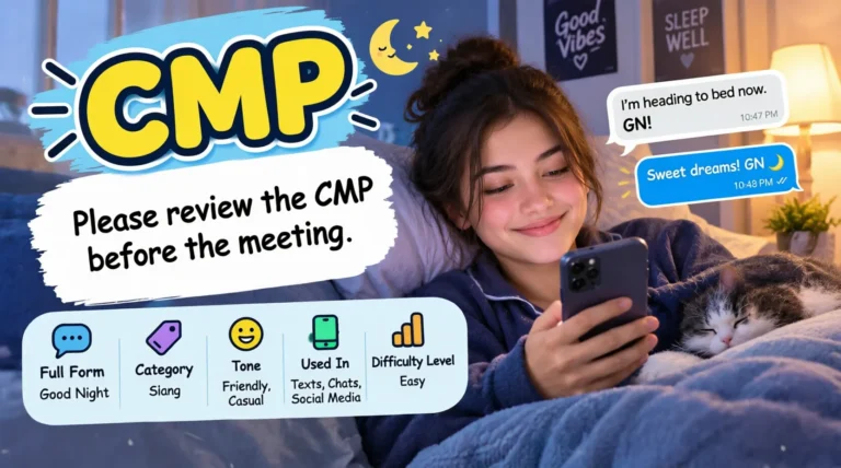 CMP Meaning in Text