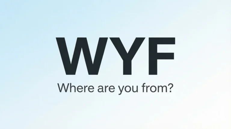 WYF Meaning in Text