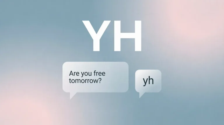 YH Meaning in Text